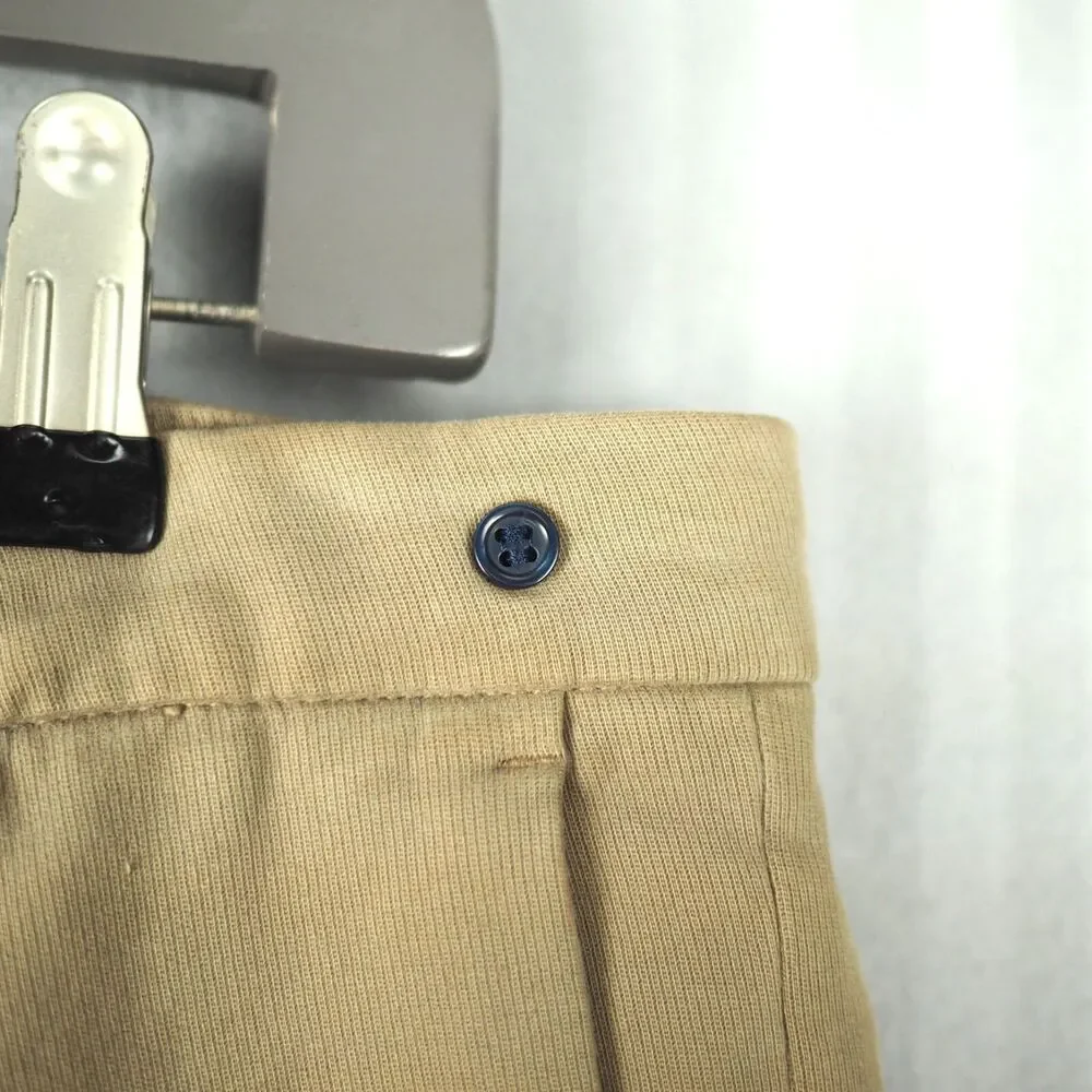 Mason's Em's Jersey Cotton Stretch Chino Pants Mens EU 48 US 32 Beige New York